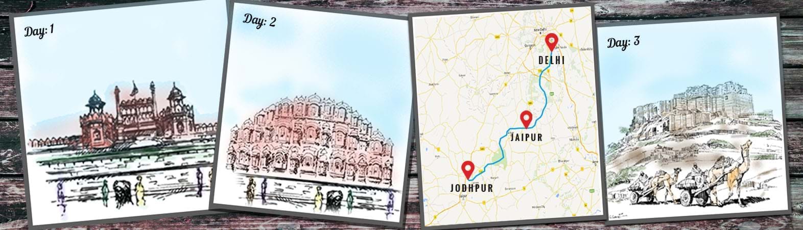 Delhi-Jaipur-Jodhpur Circuit