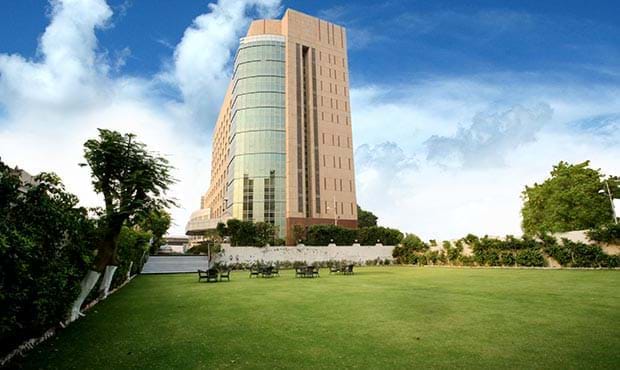 Lawn in Fortune Select Global Gurgaon
